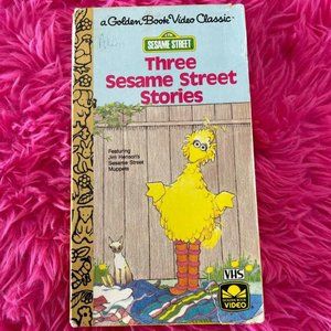 SESAME STREET STORIES VHS‎